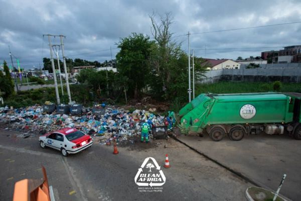 Clean Africa renforce la propreté à Owendo